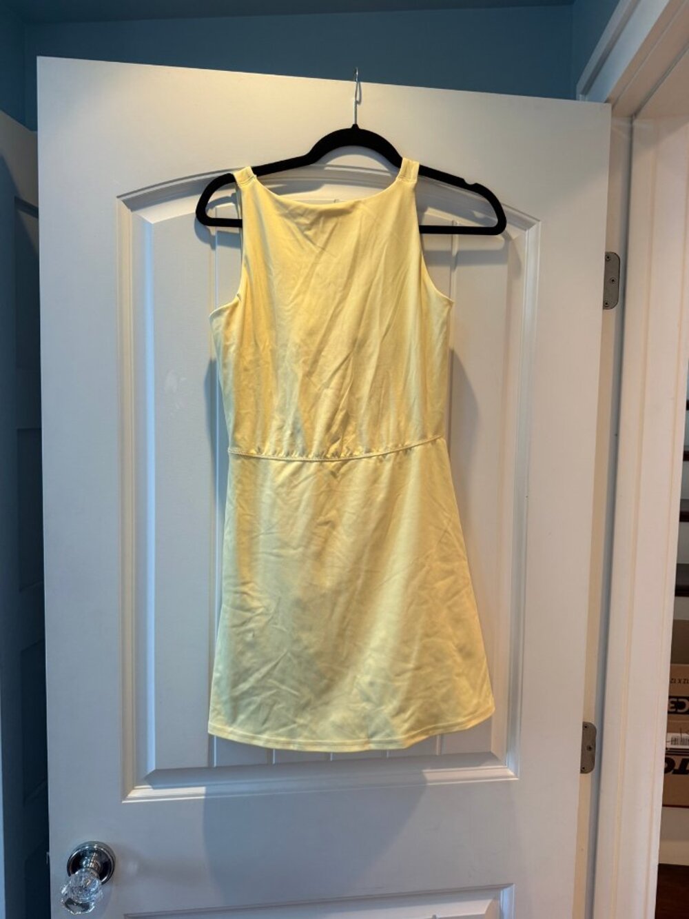 All in Motion Athletic Dress Size S Pale Yellow Tennis Exercise Dress